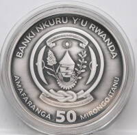 Ruanda 2024 50 RW Francs - Nautische Unze - Cutty Sark -...