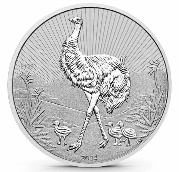 Australien 2 Dollar 2024 - Piedfort - Next Generation - Emu* 2 Unzen