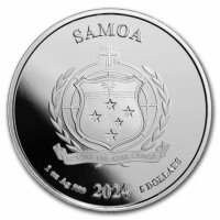Samoa 5 Dollar 2024 - DC Super Heroes #6 - Wonder Woman*