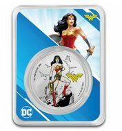 Samoa 5 Dollar 2024 - DC Super Heroes #6 - Wonder Woman...