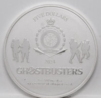 Niue 5 Dollar 2024 - Ghostbusters - Slimer* - 2 Unzen