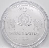 Niue 5 Dollar 2024 - Ghostbusters - Ecto- 1*  - 2 Unzen