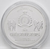 Niue 5 Dollar 2024 - Ghostbusters - Stay Puft*  - 2 Unzen High Relief