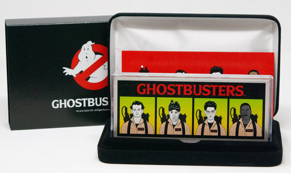 Niue 2 Dollar 2024 - Ghostbusters *  - 4 Unzen Barren Satz