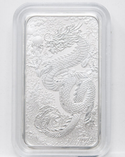 Australien 1 Dollar 2024 - Drache - Barren - 1 oz.*