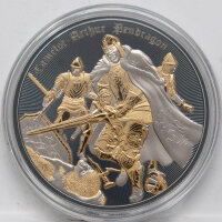 Niue 2 Dollar 2023 - Camelot Series #1 - Arthur Pendragon  - Multimetal im Blister