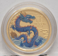 Australien 15 Dollar 2024 - Jahr des Drachen - 1/10 Unze...