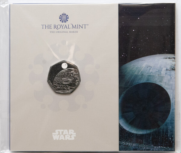 Großbritannien 50 Pence 2024 - Star Wars - Death Star