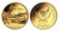 Kongo 100 Francs 2024 - Prehistoric Life II. #2 - GOLD -...