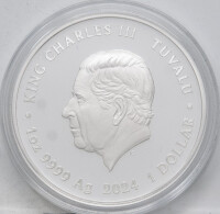 Tuvalu 1 Dollar 2024 - James Bond - Sean Connery*