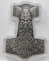 2 oz Silber Korea Stacker - Mjolnir - Thor´s Hammer