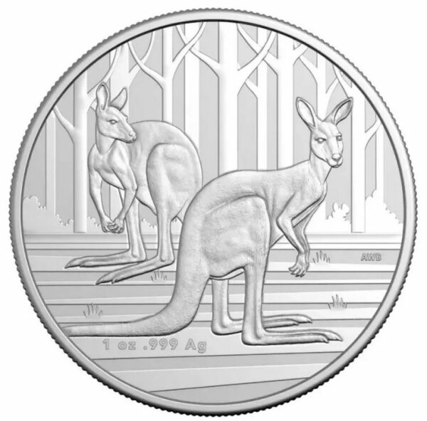 Australien 1 Dollar 2024 - Känguru - RAM*