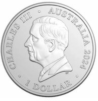 Australien 1 Dollar 2024 - Känguru - RAM*