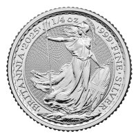 Großbritannien 50 Pence 2025 - Britannia - 1/4 oz....