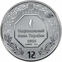 Ukraine 1 Hrywnia 2024 - Erzengel Michael - 1 oz.*