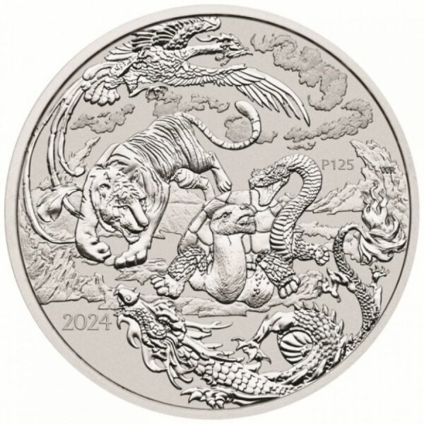 Australien 1 Dollar 2024 - Chinese Myths & Legends - Four Guardians*