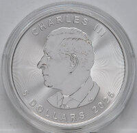 Kanada 5 Dollar 2025 - Treasured Maple Leaf - Gratulation - 1 oz. Silber