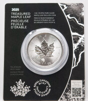 Kanada 5 Dollar 2025 - Premium Bullion Maple  mit Privy Polar Bear - 1 oz Silber - Coincard #1