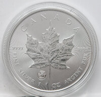 Kanada 5 Dollar 2025 - Treasured Maple Leaf - Lunar Schlange - 1 oz. Silber