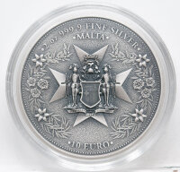 Malta 10 Euro 2024 - Golden Eagle - 2 oz Silber - Special Edition