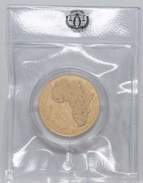 Ruanda 2025 100 RW Francs - African Ounce - Kampfadler - Gold 1/12 Unze