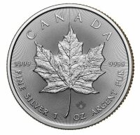 Kanada 5 Dollar 2025 - Maple Leaf - 1 oz. Silber*