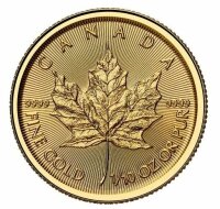 Kanada 5 Dollar 2025 - Maple Leaf - 1/10 oz. Gold