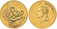 Australien 15 Dollar 2024 - Koala - 1/10 oz. Gold