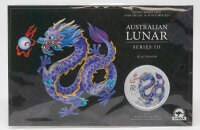 Australien 1 Dollar 2024 - Lunar III - Jahr des Drachen...