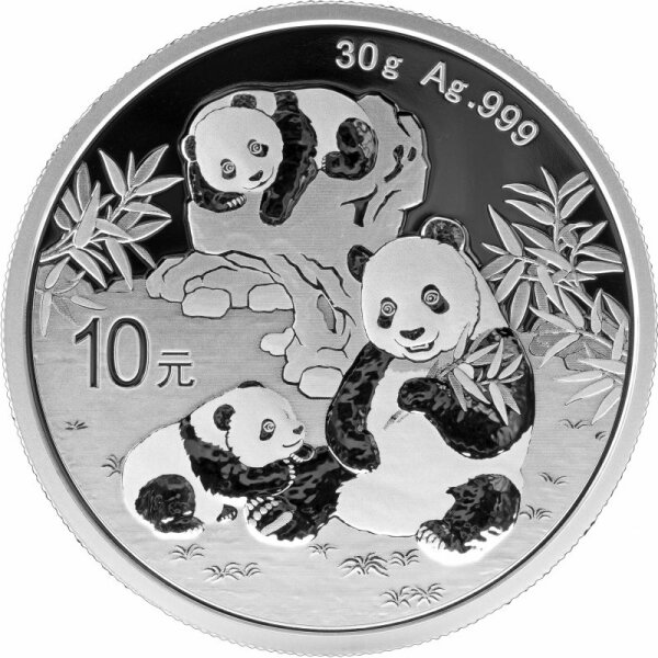 China 10 yuan 2025 - Panda - Silber 30 g*