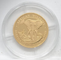 Somalia 100 Shilling 2025 - Elefant  - 1/10 Unze Gold