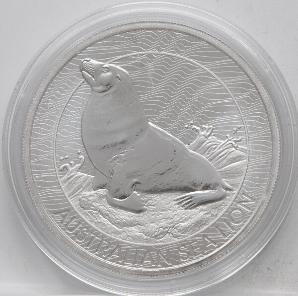 Australien 2 Dollar 2023 - Australian Sea Lion - 1,5 oz Silber*