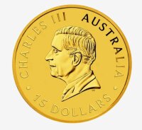 Australien 15 Dollar 2025 - Känguru - 1/10 oz. Gold