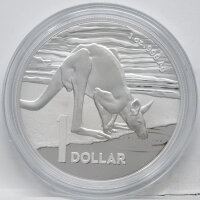 Australien 1 Dollar 2024 - Känguru - RAM - Desert...