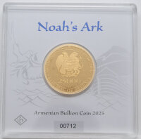 Armenien 25.000 Dram 2025 - Arche Noah - 1/2 Unze Gold