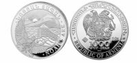 Armenien 1.000 Dram 2025 - Arche Noah - 5 Unzen Silber