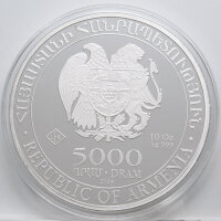 Armenien 5.000 Dram 2025 - Arche Noah - 10 Unzen Silber