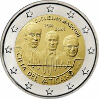 Vatikan 2 Euro 2024 - Guglielmo Marconi*