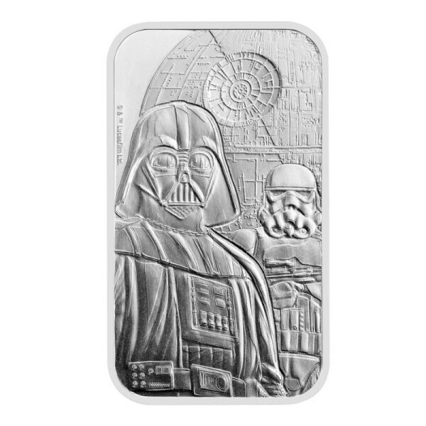 Großbritannien Royal Mint - Star Wars - The Dark Side 2024 - 1 oz. Silber Barren