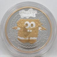 Tuvalu 2 Dollar 2024 - Spongebob* - PP 2 oz Silber