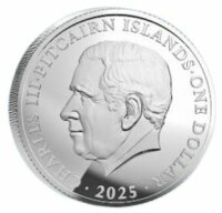 Pitcairn Islands 2025 - HMS Bounty - 1 Unze Silber