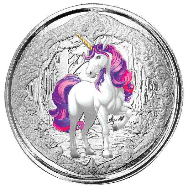 Fiji 1 Dollar 2024 - Unicorn - prooflike - Veloria