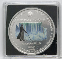 Serbien 100 Dinar 2024 - Nikola Tesla #10 - Hydroelectric...