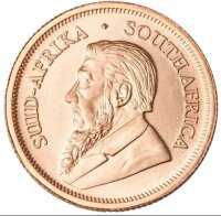 Südafrika Krügerrand 2025 - 1/4 Unze Gold BU