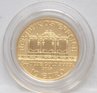 Österreich 10 Euro 2025 - Philharmoniker 1/10 oz. Gold