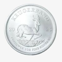 Südafrika Krügerrand 2025 - 1 Unze Silber ST