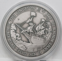 Tuvalu 1 Dollar 2024 - Black Flag - The Kingston -...