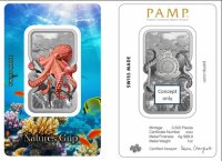 Niue 2 Dollar 2025 - Natures Grip - Giant Pacific Octopus...