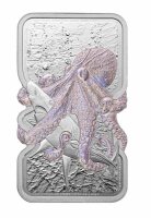 Niue 2 Dollar 2025 - Natures Grip - Giant Pacific Octopus 1 oz. Silber