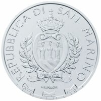 San Marino 5 Euro 2025 - Wanderfalke - 1 oz Silber